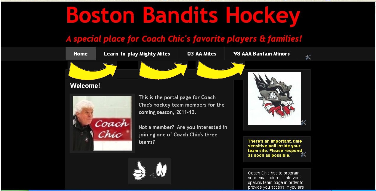 Boston Bandits Team Site 2