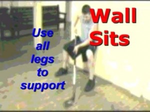 Football-like WallSits